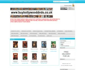 Bollyuk.com(Buy Bollywood DVDs) Screenshot