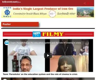 Bollywoodcountry.com(The last word on Bollywood and Indian movies) Screenshot