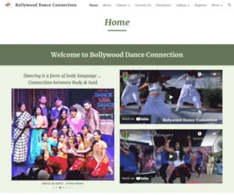 Bollywooddanceconnection.com(Bollywood Dance Connection) Screenshot