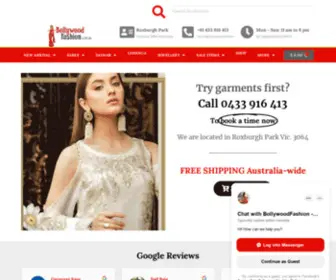 Bollywoodfashion.com.au(Bollywood Fashion Australia) Screenshot