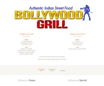 Bollywoodgrill.net(Authentic Indian Street Food) Screenshot