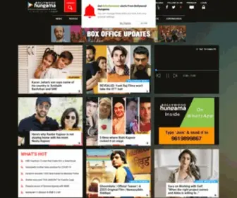Bollywoodhungama.in(Bollywood news in hindi) Screenshot