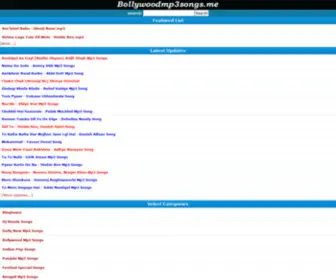 BollywoodMP3Songs.me(New Hindi Mp3 Songs) Screenshot