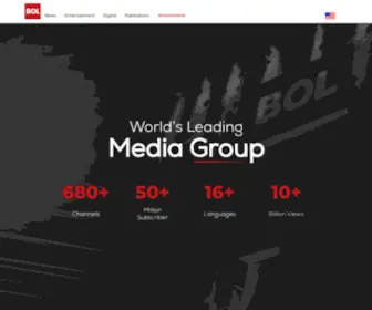 Bolmediagroup.com(BOL Group) Screenshot