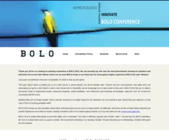 Bolo2012.com(BOLO 2012) Screenshot