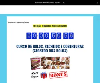 Bolodefraldas.com(Cursos de Confeitaria Online) Screenshot