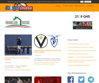Bolognabasket.org(IL PORTALE DEL BASKET BOLOGNESE BOLOGNABASKET) Screenshot