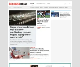 Bolognatoday.it(BolognaToday il giornale on line di Bologna) Screenshot