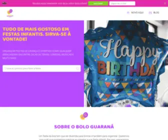Bologuarana.com.br(Bolo Guaraná) Screenshot