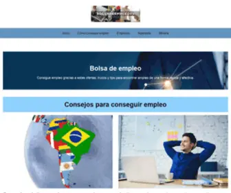 Bolsadeempleoss.com(Bolsa de empleos) Screenshot