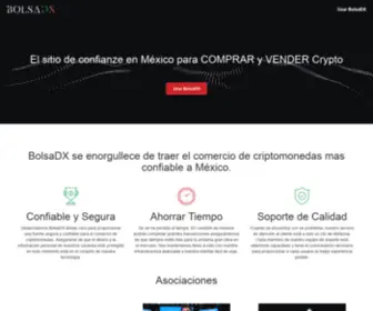 Bolsadx.mx(El intercambio de cifrado mexicano de confianza) Screenshot