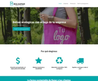 Bolsamar.com(Fabrica de Bolsas en Mar del Plata) Screenshot