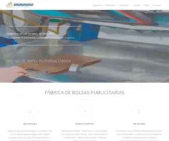 Bolsapubli.com(Fábrica de Bolsas Publicitarias de Lujo en Papel) Screenshot