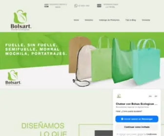 Bolsart.com(Fabricante de Bolsas Ecológicas) Screenshot