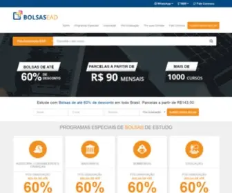 Bolsasead.com.br(Bolsas EAD) Screenshot