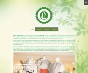 Bolsaspublicitarias.com.mx(Bolsas Ecologicas) Screenshot