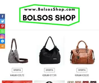 Bolsosshop.com(Bolso para Mujer de Moda en Bolsos Shop. Descubre Nuestra Colección de Bolsos) Screenshot