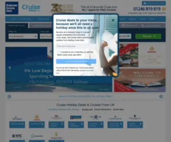 Bolsovercruiseclub.co.uk(Cruise Holidays Deals & Cruises From The UK) Screenshot