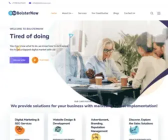 Bolsternow.com(Digital Marketing Agency) Screenshot