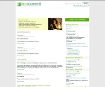 Boltaconsumer.com(Voice of the Pakistani Consumer) Screenshot