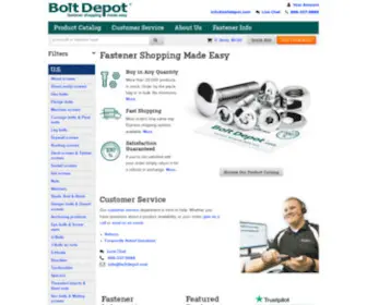 Boltdepot.com(Bolt Depot) Screenshot