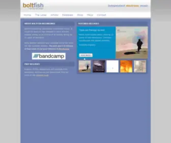 Boltfish.co.uk(Boltfish Recordings) Screenshot