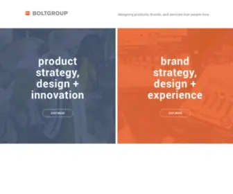 Boltgroup.com(Product Innovation) Screenshot