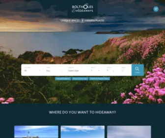 Boltholesandhideaways.co.uk(Holiday Cottages in Anglesey & Snowdonia) Screenshot