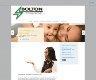 Boltonfinancialllc.com(Bolton Financial LLC) Screenshot