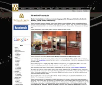 Boltongranite.co.uk(Granite Worktops) Screenshot