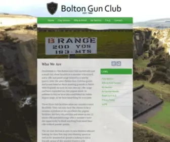 Boltongunclub.co.uk(Bolton Gun Club Home) Screenshot