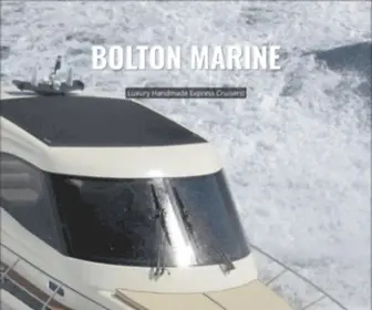 Boltonmarine.com(BOLTON MARINE) Screenshot