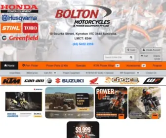 Boltonmotorcycles.com(Bolton Motorcycles) Screenshot
