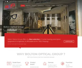 Boltonoptical.com(Malaysia's leading multi) Screenshot