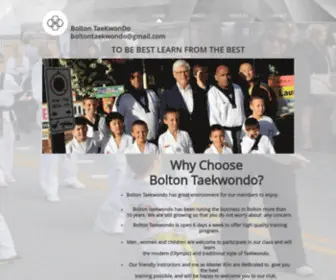 Boltontaekwondo.com(Boltontaekwondo) Screenshot