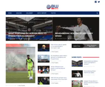 Boltonwanderers.news(Bolton Wanderers News) Screenshot