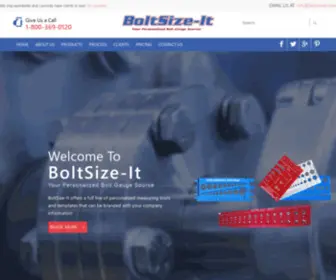 Boltsizeit.com(Bolt measuring tool) Screenshot