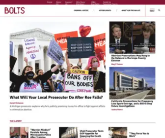 Boltsmag.org(Bolts is a digital publication) Screenshot