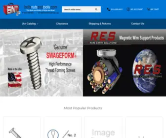 Boltsnutsandtools.com(Bolts, Nuts, and Tools) Screenshot