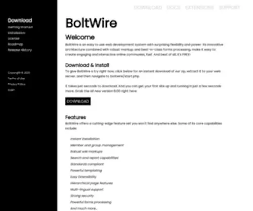 Boltwire.com(Innovative Ideas) Screenshot