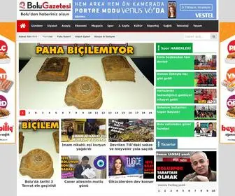 Bolugazetesi.com.tr(Haber sitesi) Screenshot