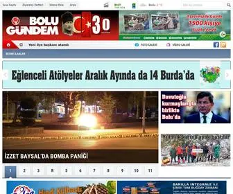 Bolugundem.com(Gündem) Screenshot