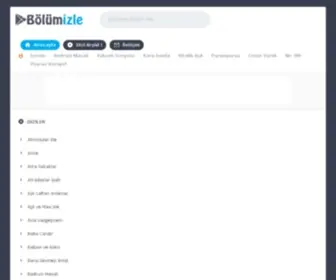 Bolumizle.org Screenshot