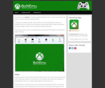 BolXemu.net(Xbox One & Xbox 360 Emulator) Screenshot