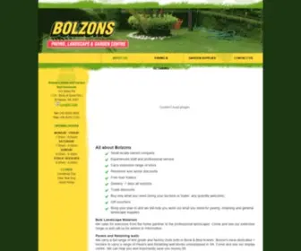 Bolzons.com.au(Bolzon's Home and Garden Improvements) Screenshot