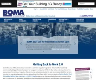 Boma.org(BOMA Home) Screenshot