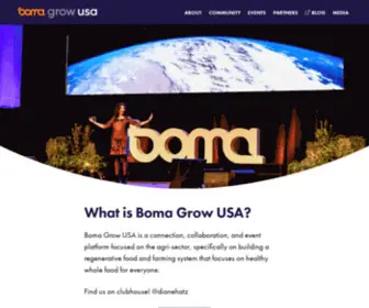 Bomagrowusa.com(Boma Grow USA) Screenshot