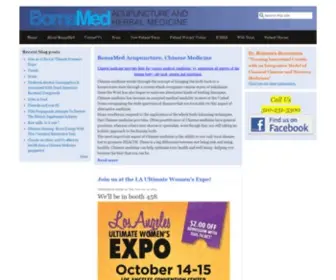 Bomamed.com(Acupuncture, Chinese & Herbal Medicine Los Angeles) Screenshot