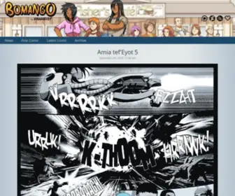 Bomango.net(Smack Jeeves Webcomic Hosting) Screenshot