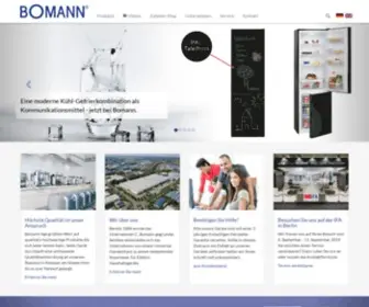 Bomann.de(Bomann Online Shop) Screenshot